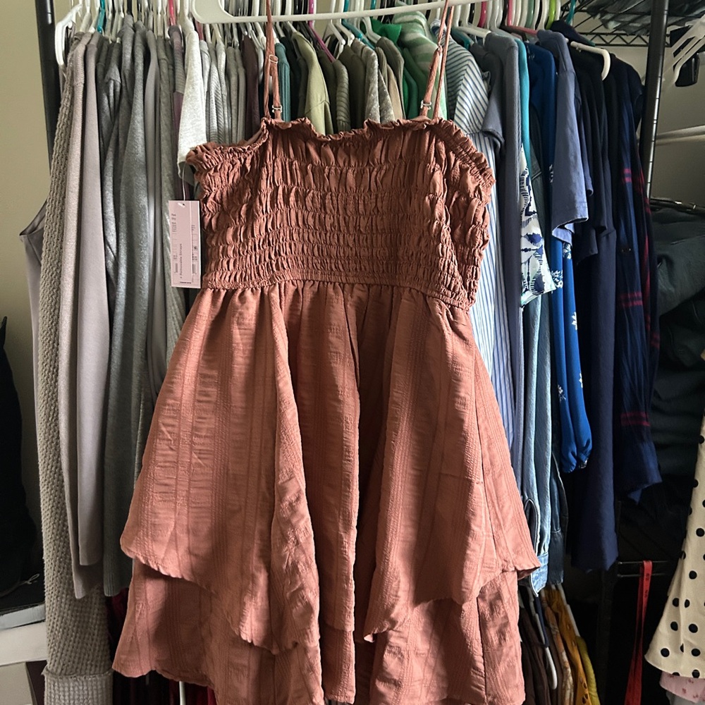Wild Fable Rust Mini Dress - Picture 3 of 4